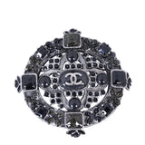 Chanel CC Cabochon Brooch