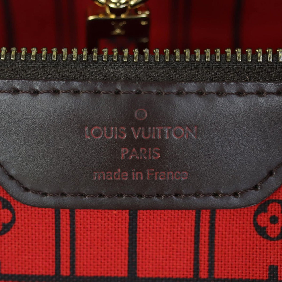 Louis Vuitton Neverfull MM Damier Ebene Stamp

