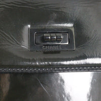 Chanel Mademoiselle Lock Square Bag Patent