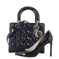 Dior Lady Dior Medium Patent
