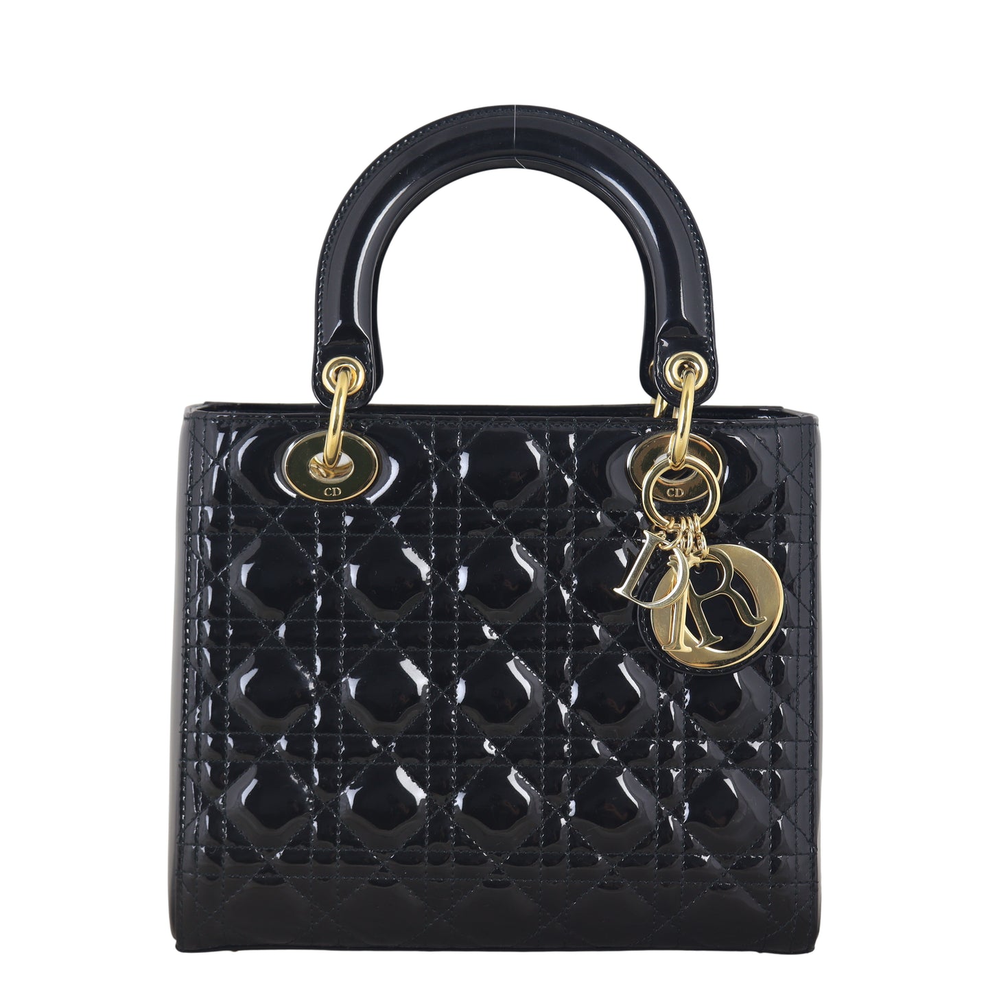 Dior Lady Dior Medium Patent