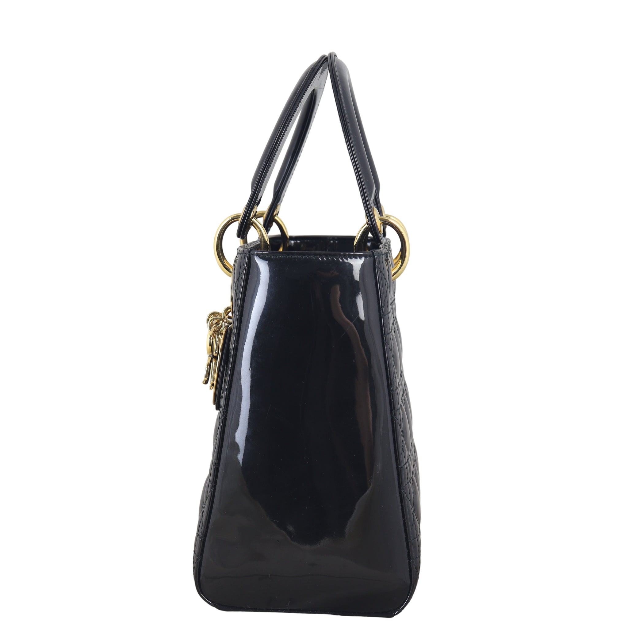 Dior Lady Dior Medium Patent