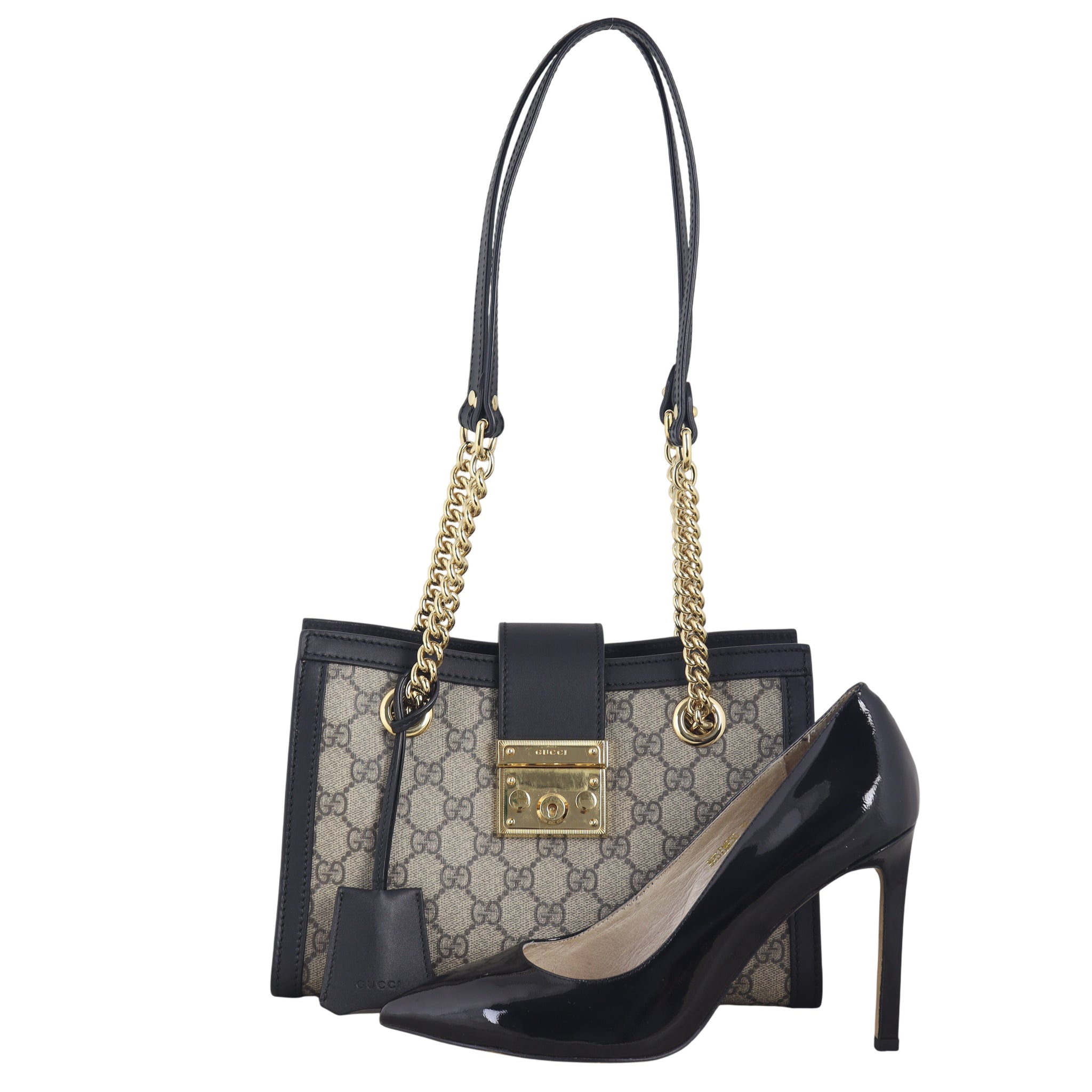 Gucci GG Supreme Small Padlock Tote