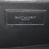Saint Laurent Kate Tassel Chain Bag Small Croc-Embossed