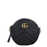 Gucci GG Marmont Round Chain Shoulder Bag