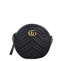 Gucci GG Marmont Round Chain Shoulder Bag