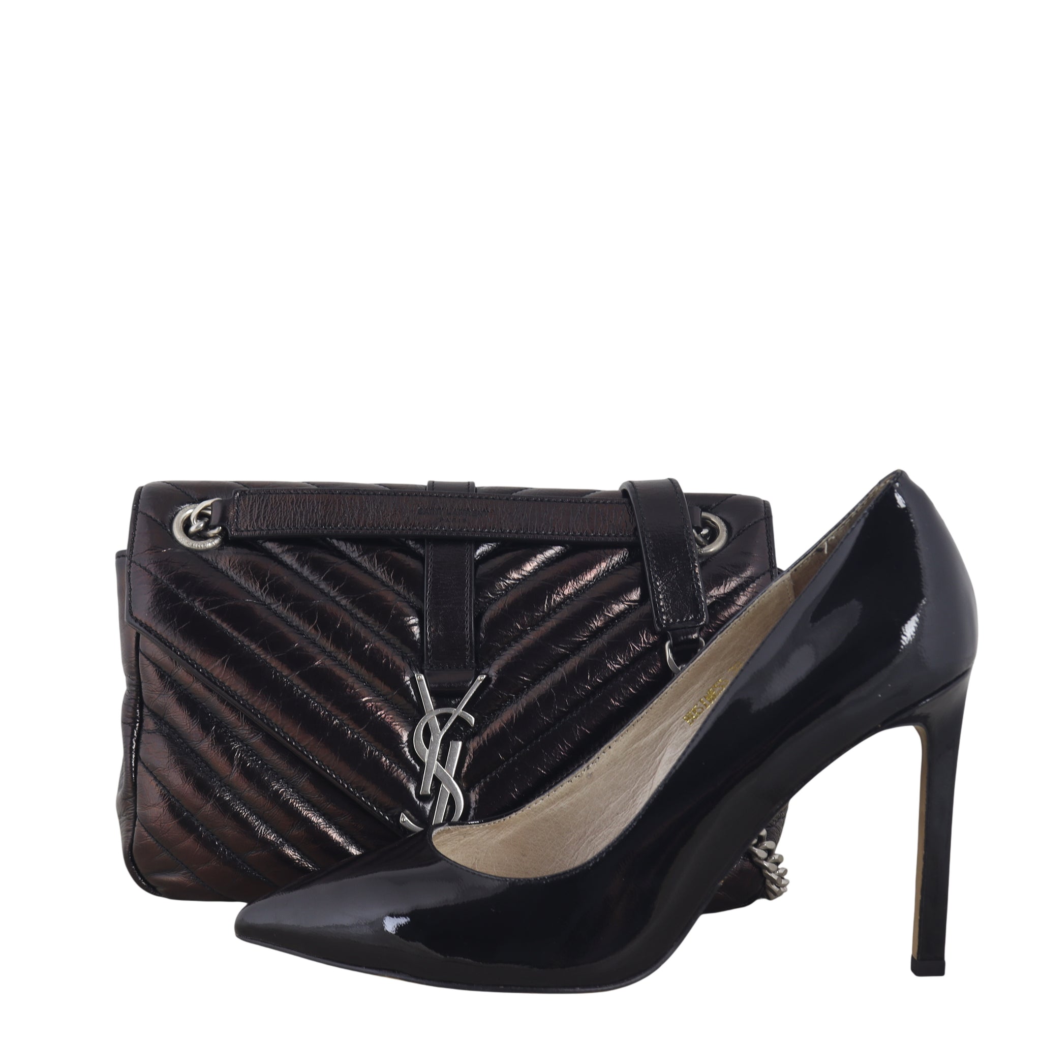 Saint Laurent Matelasse Punk Bag Medium