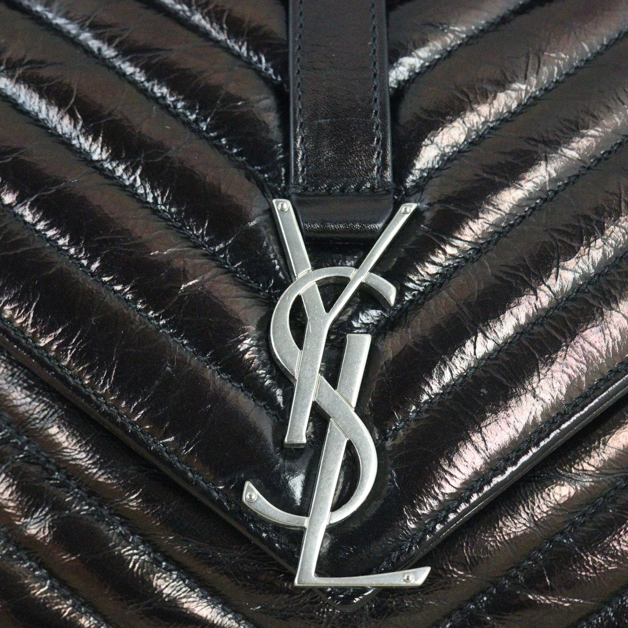 Saint Laurent Matelasse Punk Bag Medium