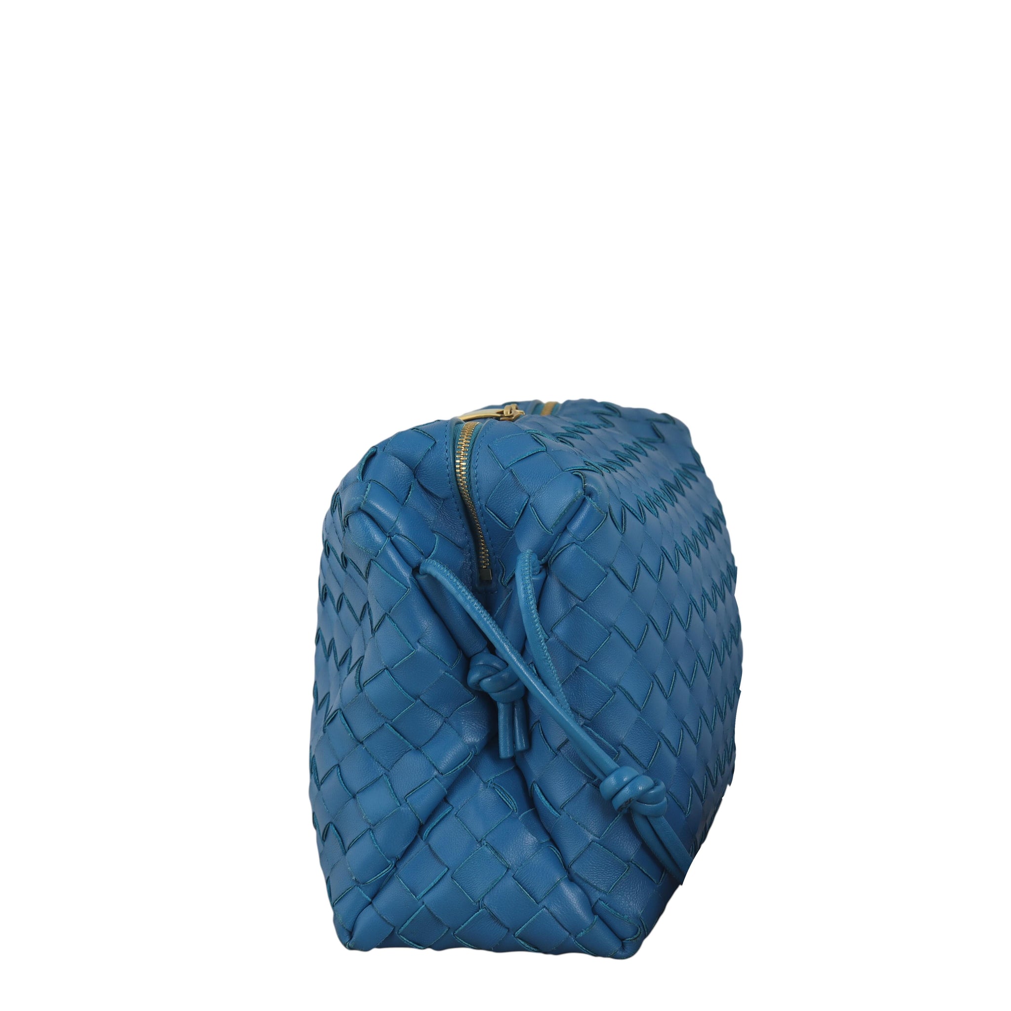 Bottega Veneta Intrecciato Loop Camera Bag Medium