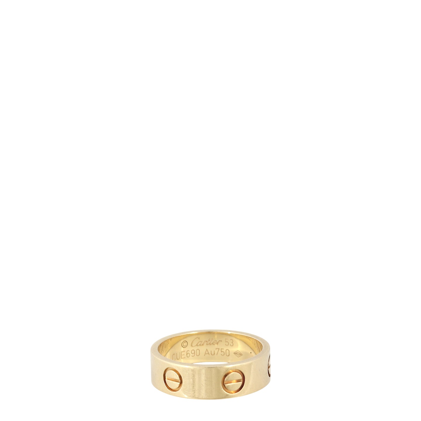 Cartier Classic Love Ring 18k Yellow Gold