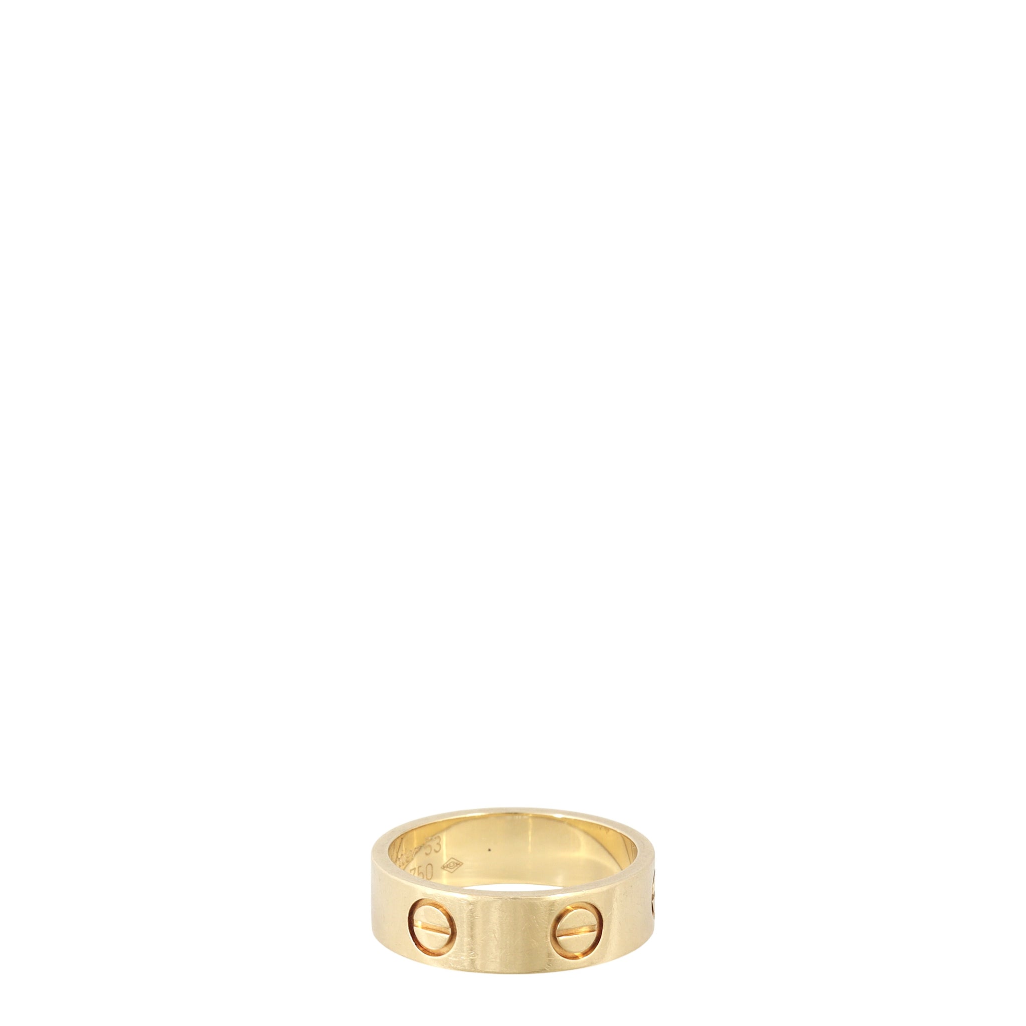 Cartier Classic Love Ring 18k Yellow Gold