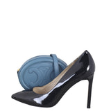 Celine Triomphe Cuir Oval Purse
