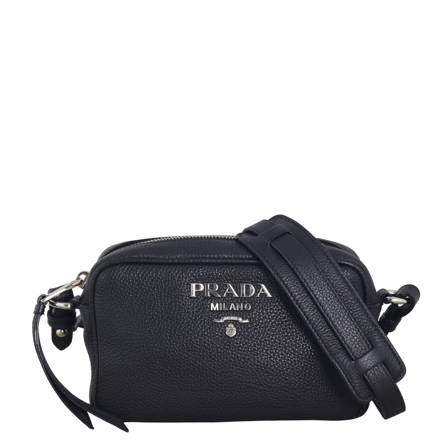 Prada Vitello Daino Zip Camera Bag