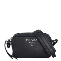 Prada Vitello Daino Zip Camera Bag