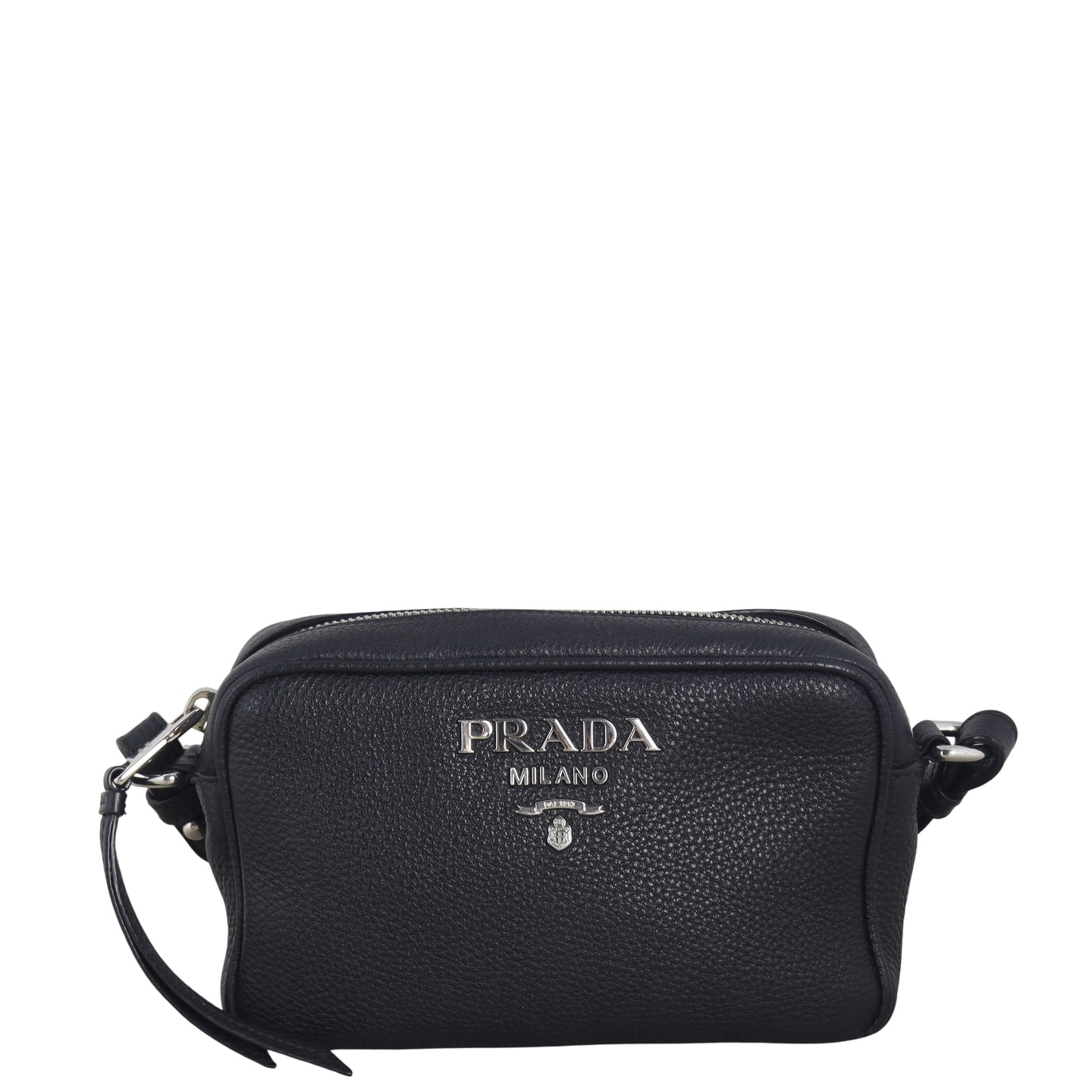 Prada Vitello Daino Zip Camera Bag