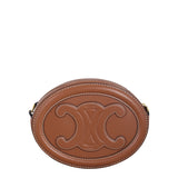 Celine Triomphe Cuir Oval Purse