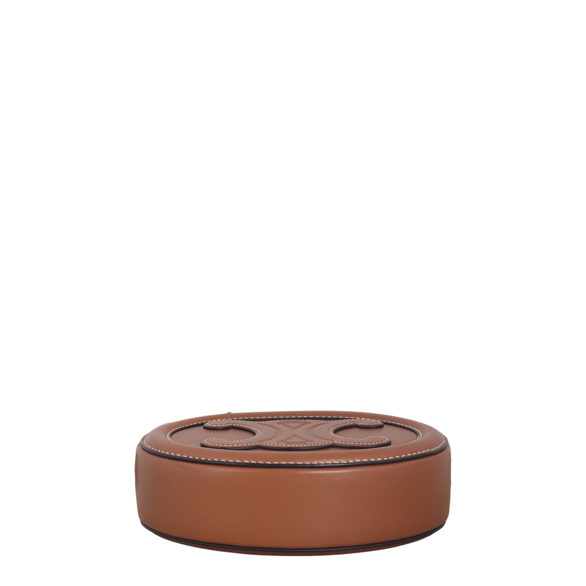 Celine Triomphe Cuir Oval Purse