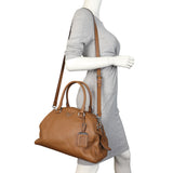 Prada Vitello Daino Bowler Bag