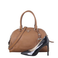 Prada Vitello Daino Bowler Bag