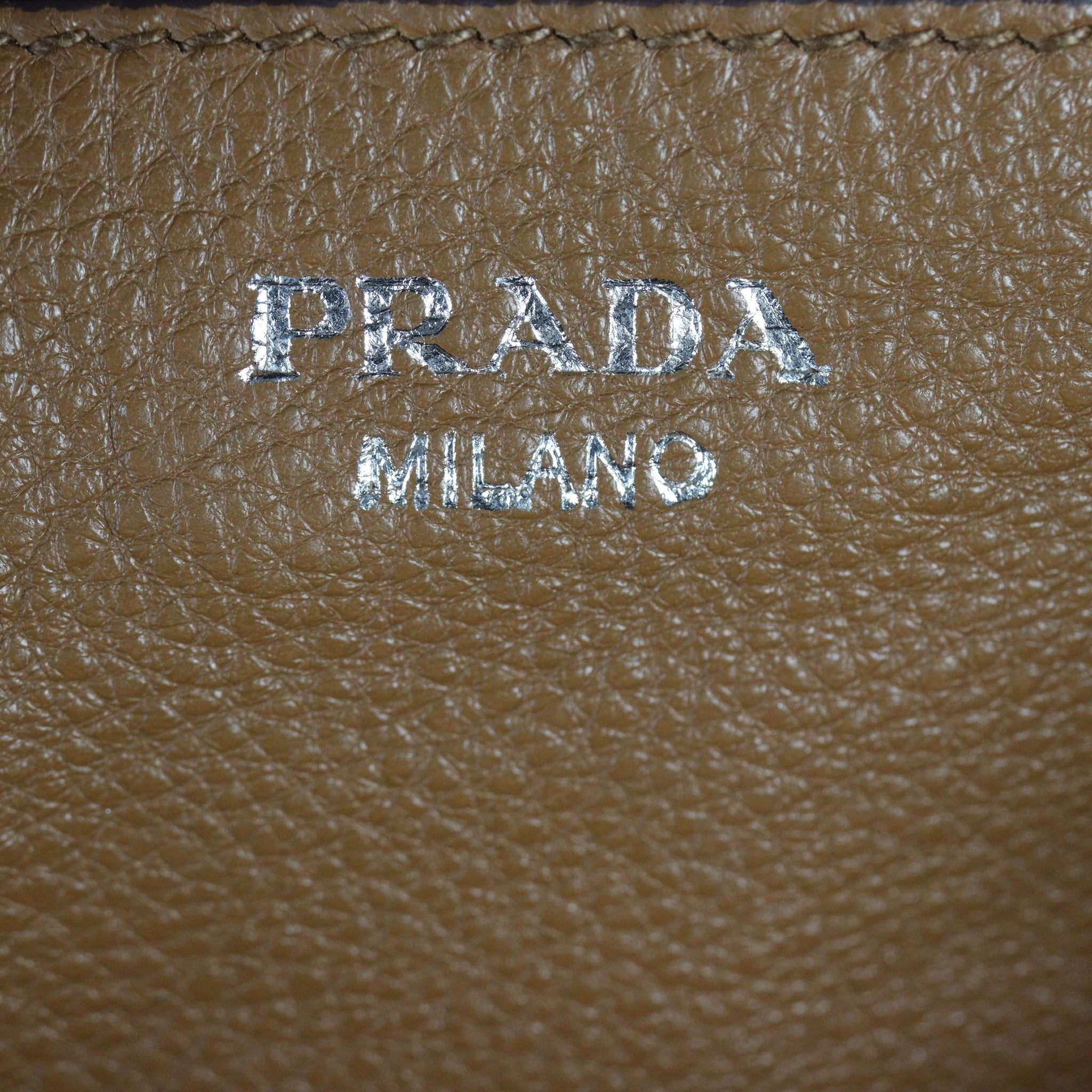 Prada Vitello Daino Bowler Bag