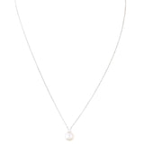 Tiffany & Co Signature Pearls Diamond 18k White Gold Pendant Necklace
