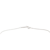 Tiffany & Co Signature Pearls Diamond 18k White Gold Pendant Necklace