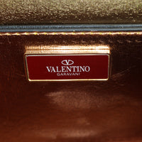 Valentino Vlogo Loco Woven Shoulder Bag