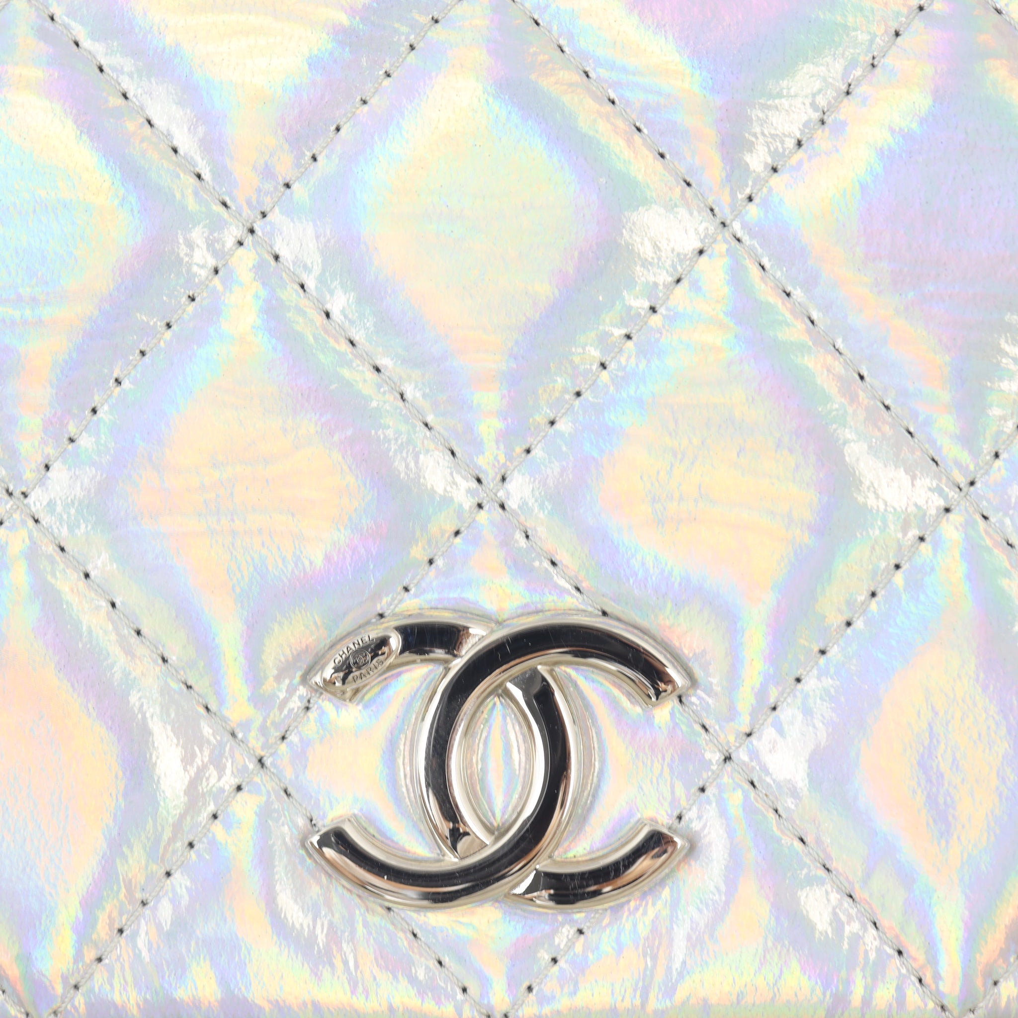 Chanel CC Chain Mini Flap Bag Holographic