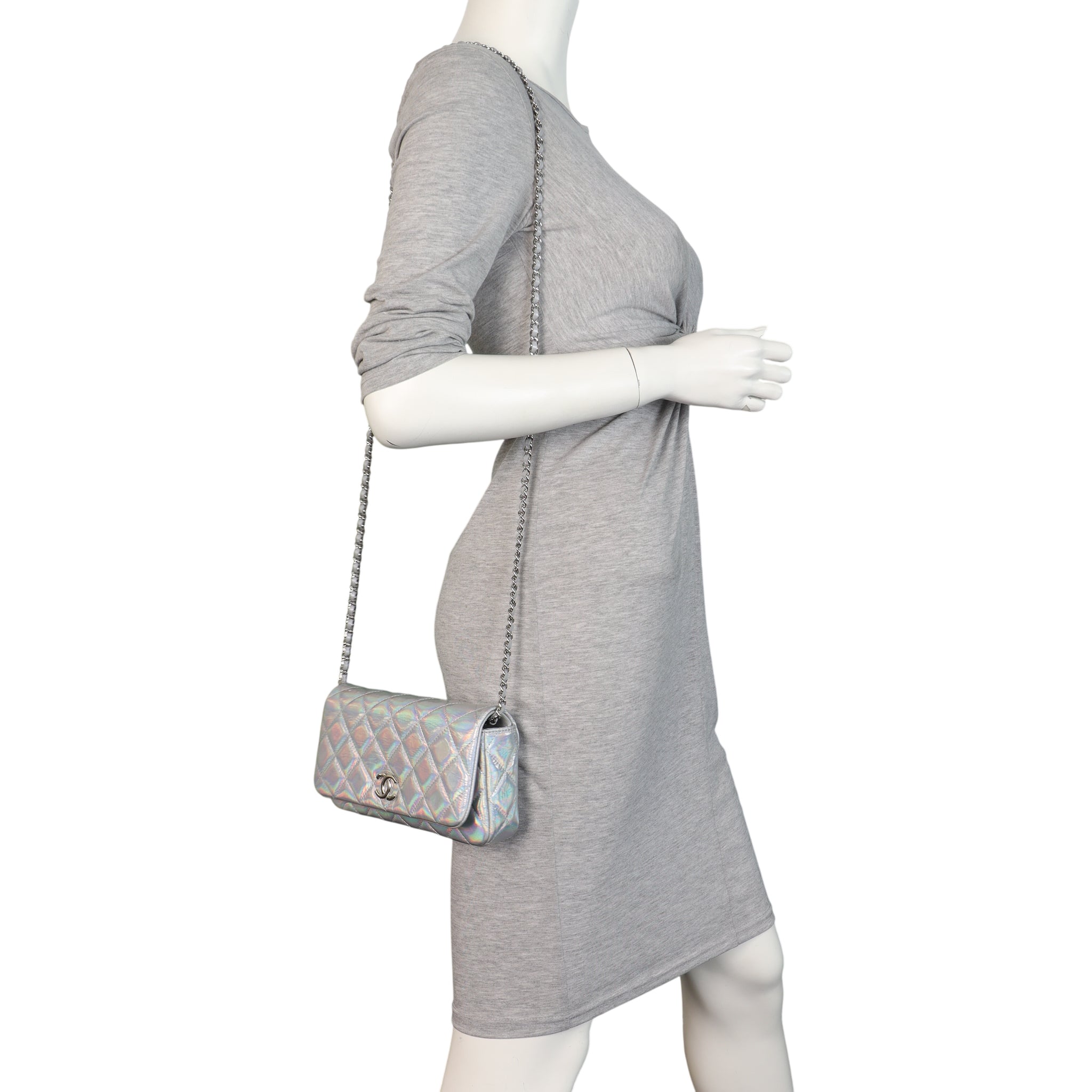 Chanel CC Chain Mini Flap Bag Holographic