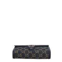 Gucci Dionysus GG Denim Chain Wallet