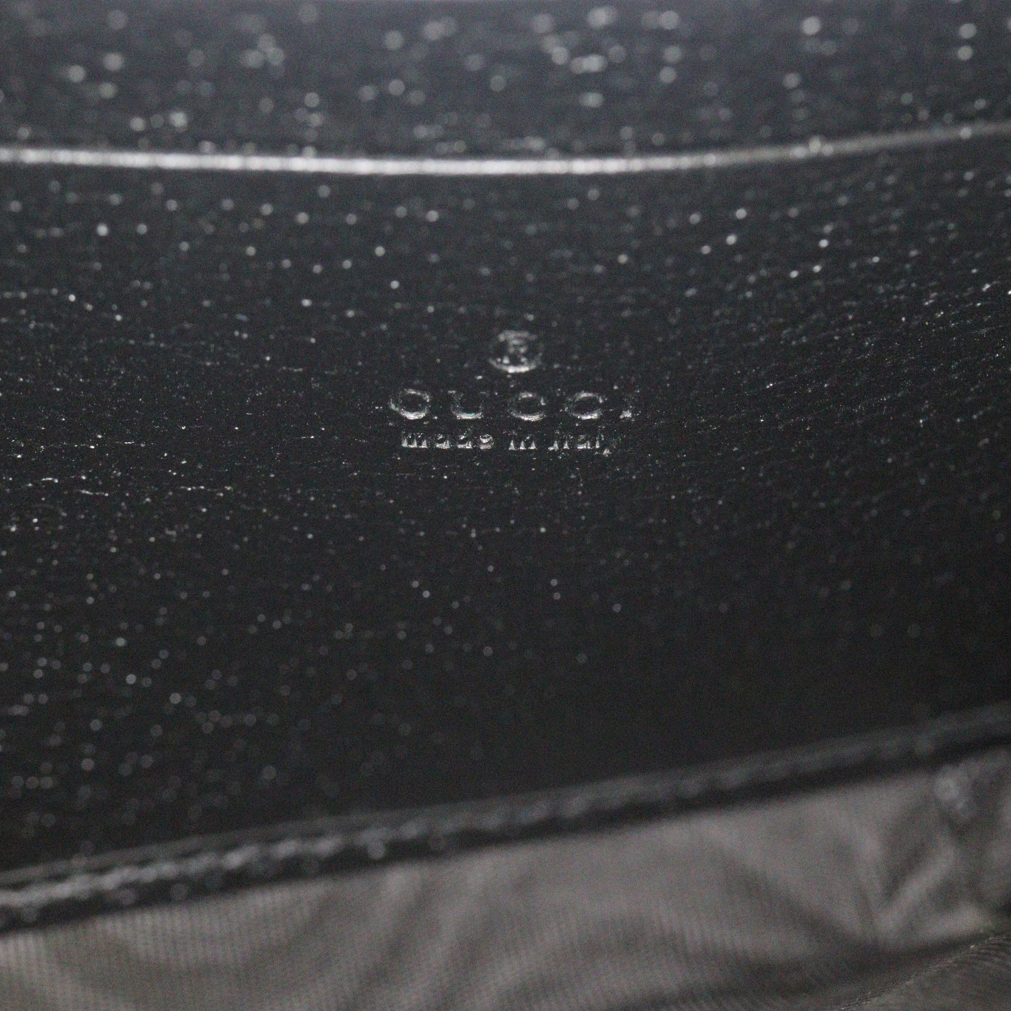 Gucci Dionysus GG Denim Chain Wallet