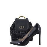Dior Caro Backpack Small Tweed
