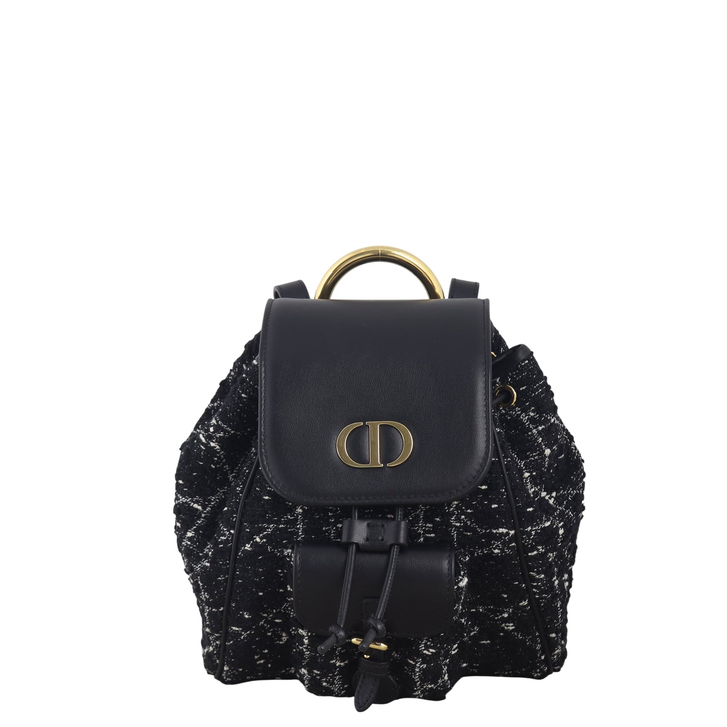 Dior Caro Backpack Small Tweed