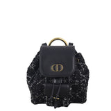 Dior Caro Backpack Small Tweed