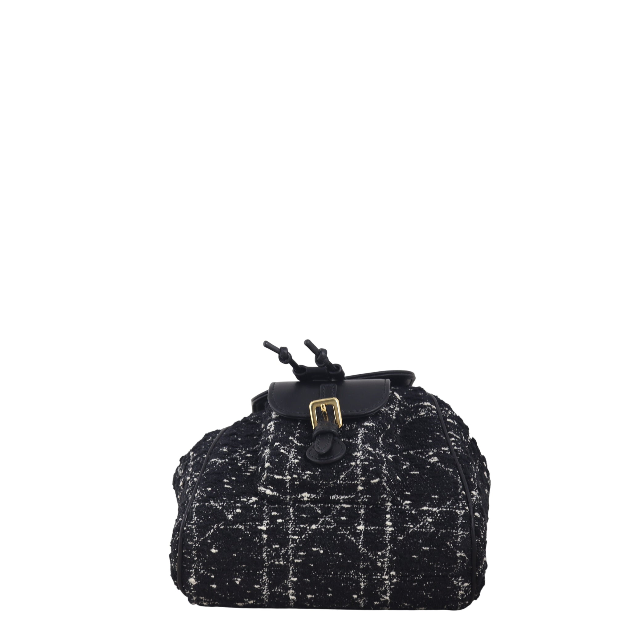 Dior Caro Backpack Small Tweed