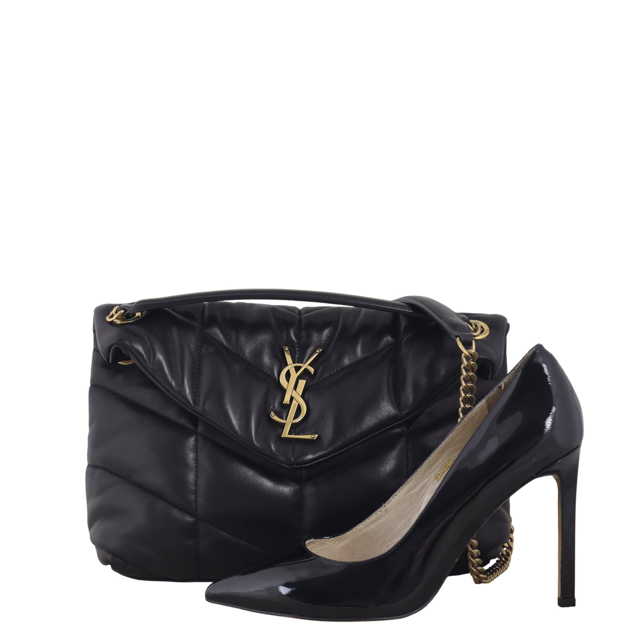 Saint Laurent Loulou Puffer Small