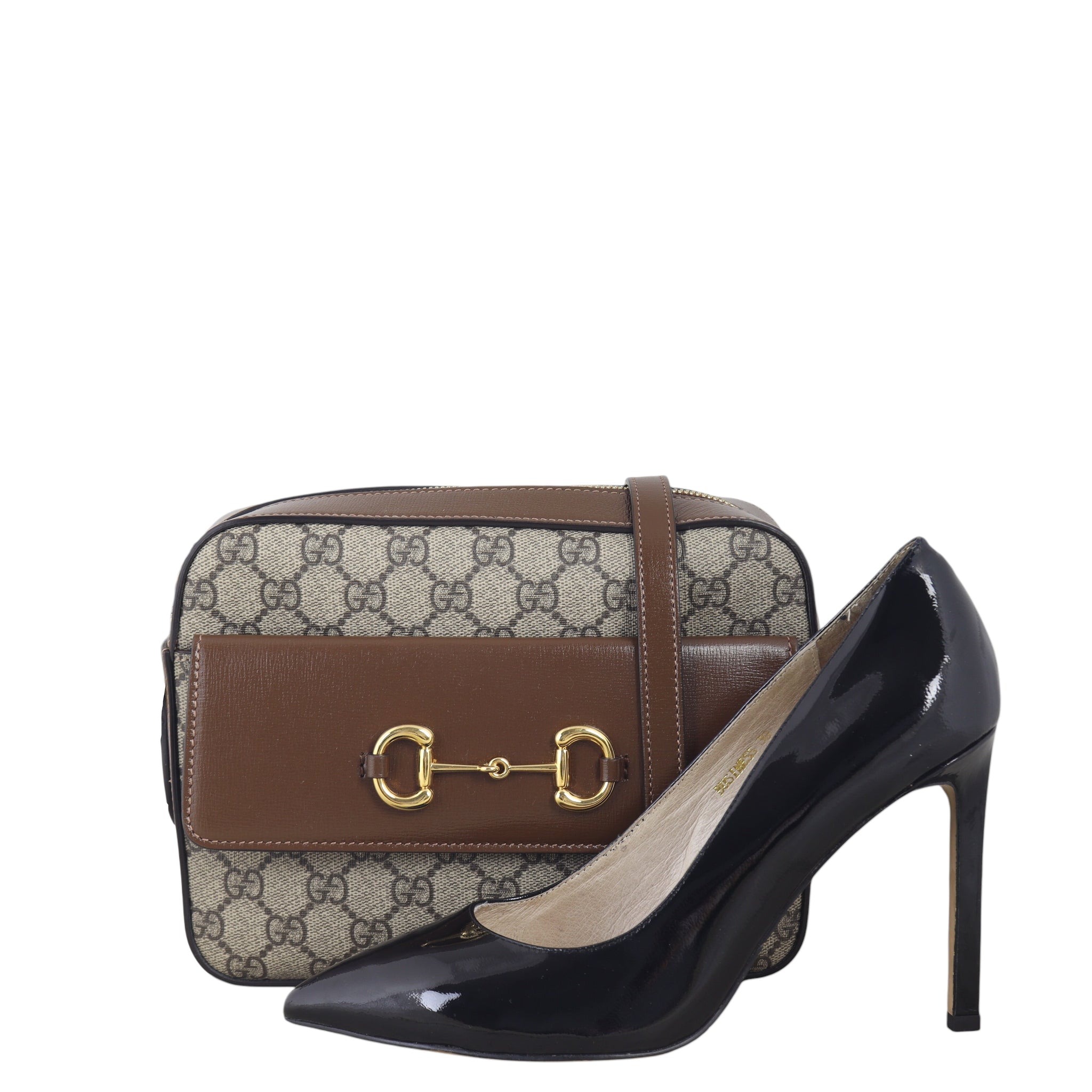Gucci GG Supreme Horsebit 1955 Shoulder Bag Small