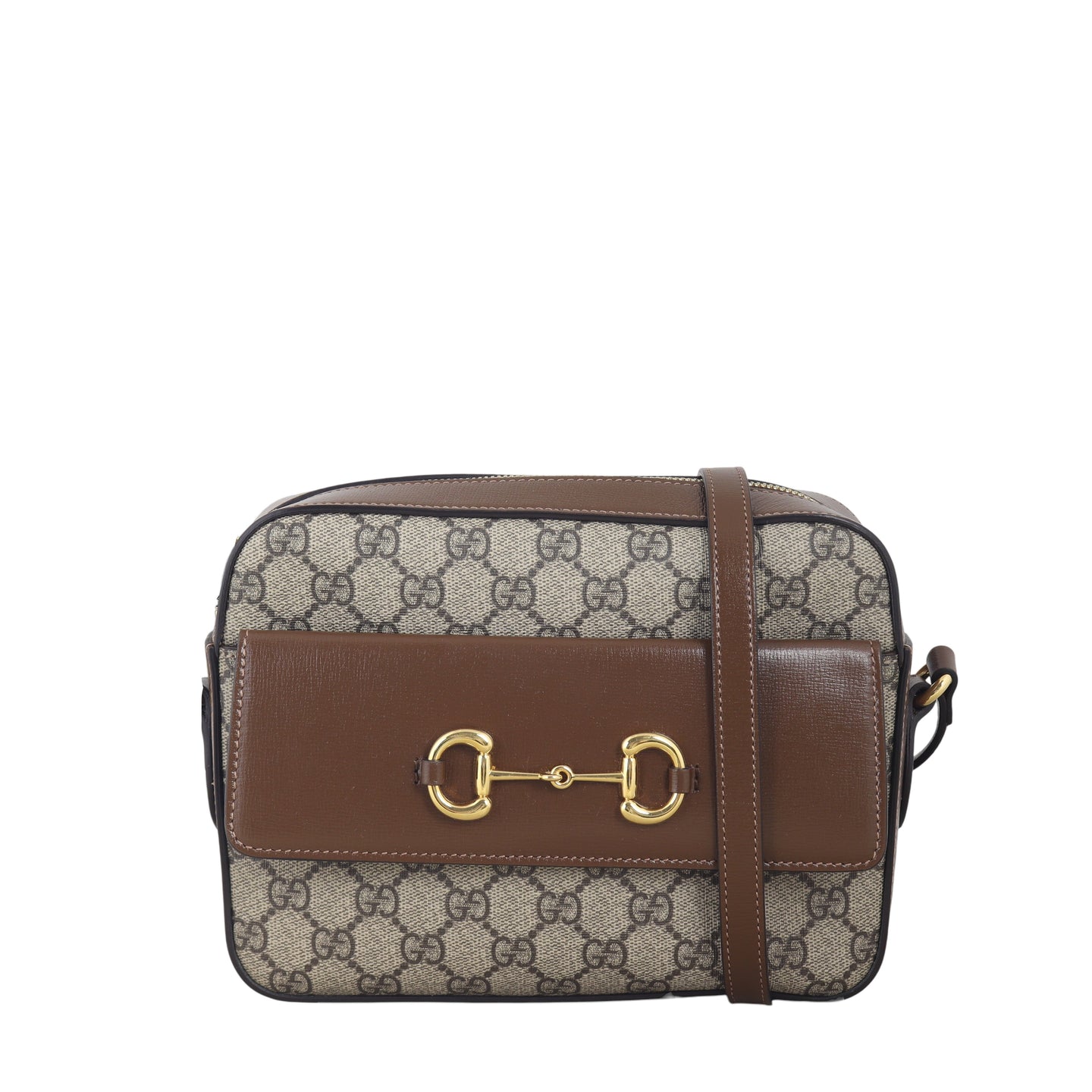 Gucci GG Supreme Horsebit 1955 Shoulder Bag Small