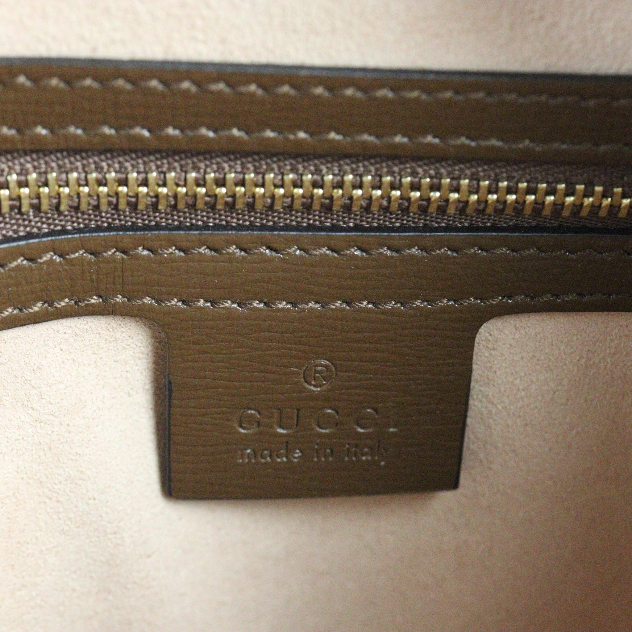 Gucci GG Supreme Horsebit 1955 Shoulder Bag Small