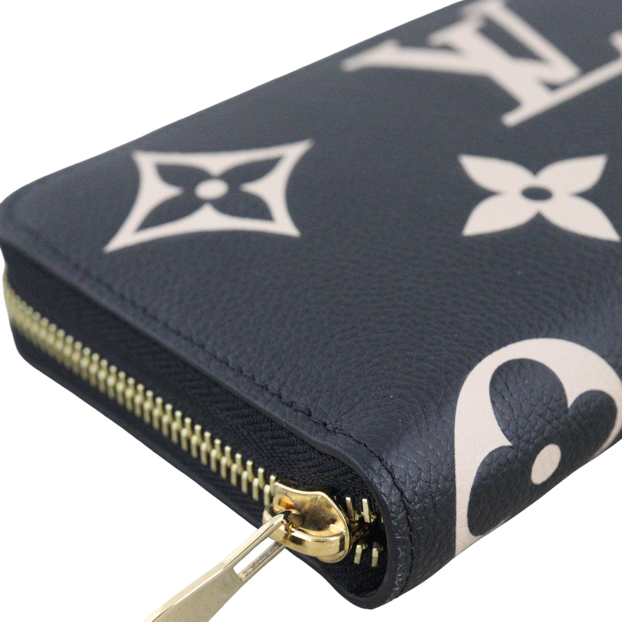 Louis Vuitton Zippy Wallet Monogram Empreinte Giant Bicolour