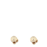 Van Cleef & Arpels Sweet Alhambra Onyx 18k Yellow Gold Stud Earrings