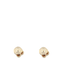 Van Cleef & Arpels Sweet Alhambra Onyx 18k Yellow Gold Stud Earrings