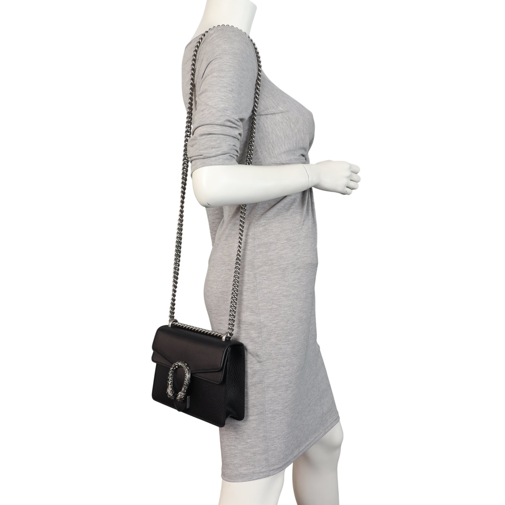 Gucci Dionysus Mini Leather Shoulder Bag