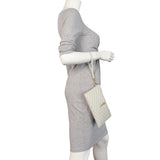 Saint Laurent Cassandre Matelasse Pouch Large