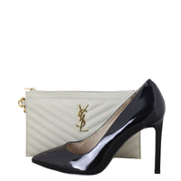 Saint Laurent Cassandre Matelasse Pouch Large