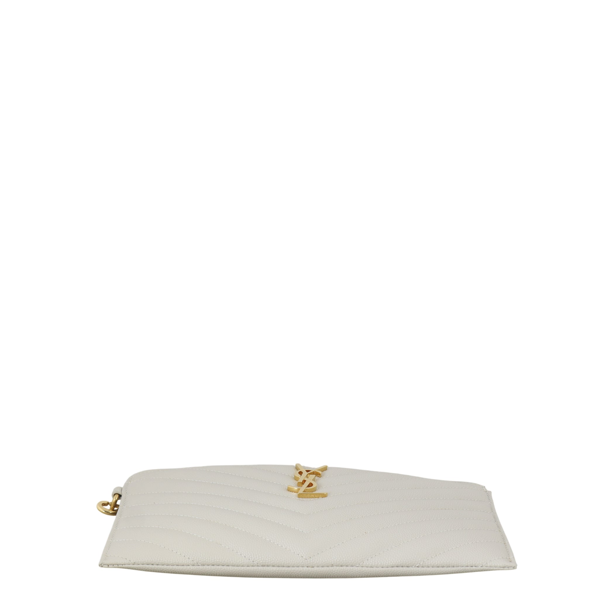 Saint Laurent Cassandre Matelasse Pouch Large