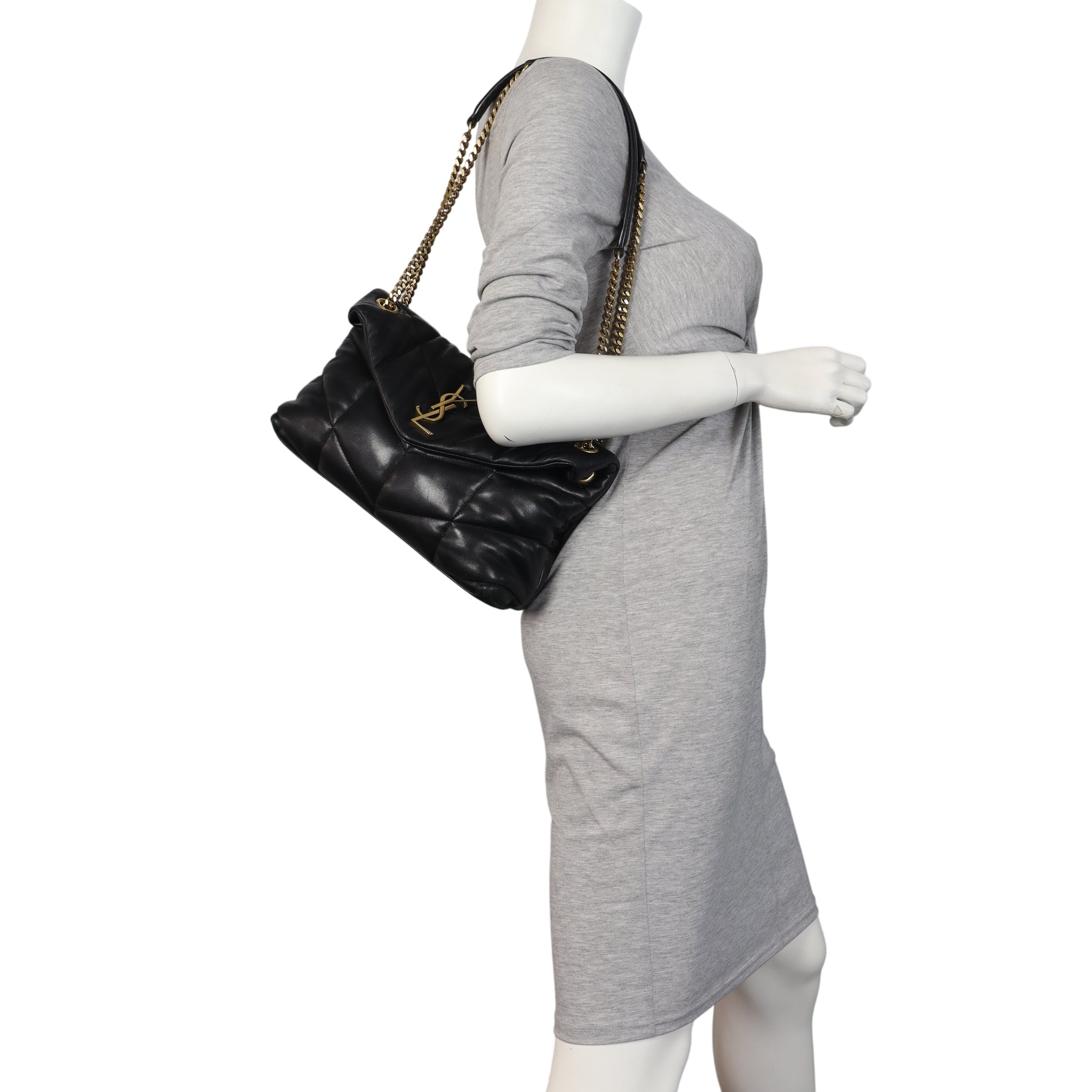 Saint Laurent Loulou Puffer Small