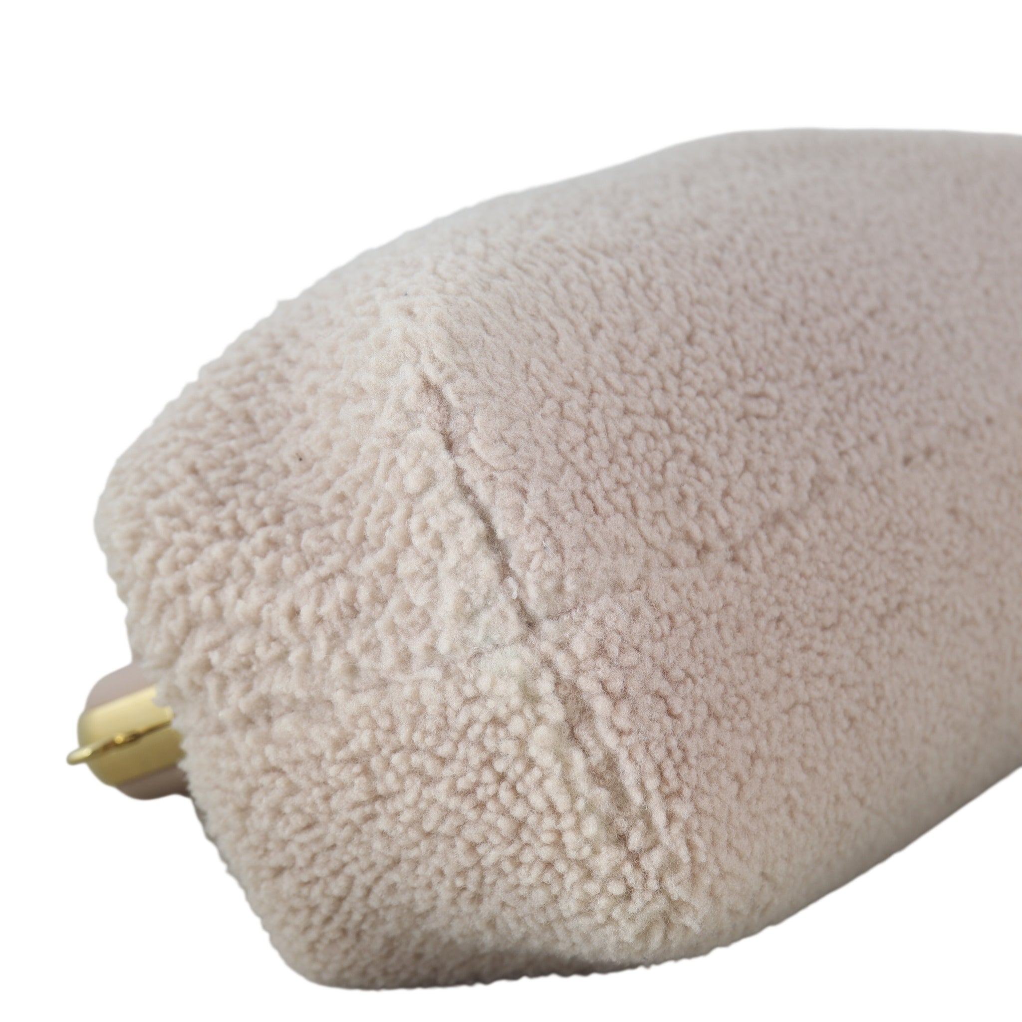 Fendi First Medium Clutch with Strap Shearling