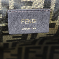 Fendi First Medium Clutch with Strap Shearling