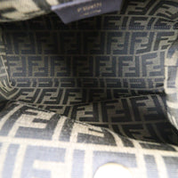 Fendi First Medium Clutch with Strap Shearling